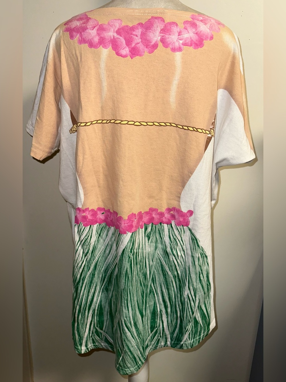 Hula Girl Swim Cover Up Shirt Dress - Picture 3 of 7